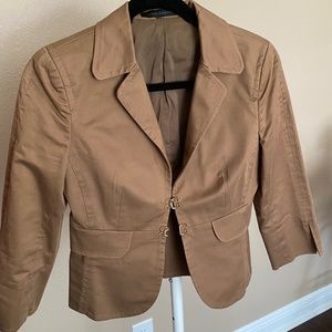 Brown blazer